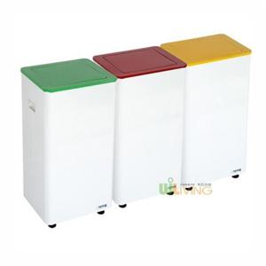 스틸분리함 STC-600R 칼라회전뚜껑/칼라6종(60L)1분류 분리함 분리수거 수거함 쓰레기통 수거통