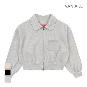 [반에이크][반에이크] 가죽배색 집업 점퍼_VB3YJPU291Z (P003714