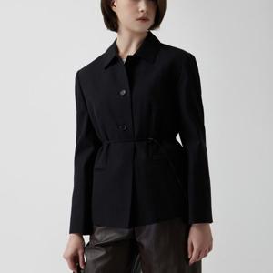 [쥬크]울 블렌디드 벨티드 헤링본 자켓  Z254MSF008