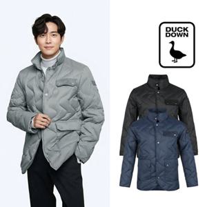 남성 덕다운 패딩 퀼팅 겨울 자켓
