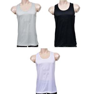 (제임스딘) 베이직 매쉬 남성 런닝-110까지