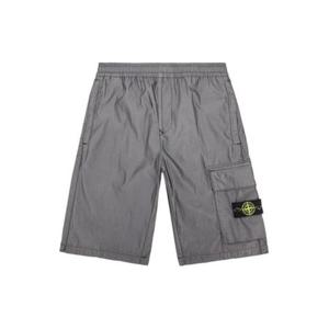스톤아일랜드  남아 로고 패치 숏팬츠 8016L0501 V0020 (10-12) (성인착용가능)
