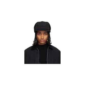 26 SS 꼼데가르송 남성 블랙 플리스 이어 플랩 모자 252057M139000