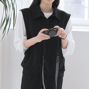 빅사이즈 412 캥거루면조끼베스트 DDAT019