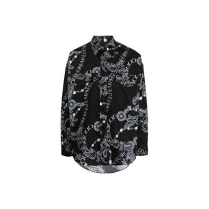 Versace 진스 꾸뛰르 체인 쿠튀르 프린트 버튼 셔츠 75GAL216NS277  TP959323398