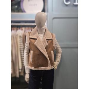 클리지 세이브존03 클리지 무스탕 조끼 AGCP8WLT01A