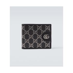 구찌 GG 레더 트리밍 바이폴드 지갑 P01124407