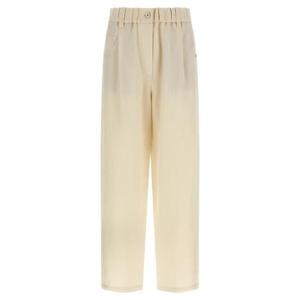 26SS 브루넬로 쿠치넬리 Linen trousers MH126P9148C579 TP568605107