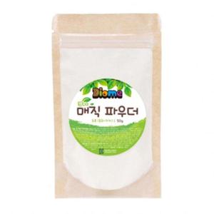 키즈맘아트 미술놀이 디오메 에코 매직 파우더 50g 초록 (홍화 치자)