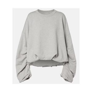 드리스반노튼 드레이프 코튼 저지 스웨트셔츠 P01126848