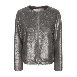 26 SS 에르노 리조트 스팽글 엠벨리쉬드 봄버 자켓 그레이 GI00050DR12741