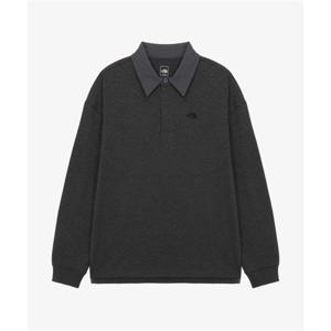 노스페이스 NT7QR68B 남성 오르사 긴팔 폴로 DARK GRAY 256164