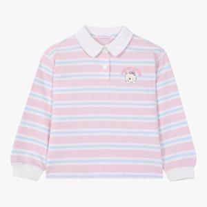 로엠걸즈스트라이프 카라 스웻셔츠 RGMA2616C