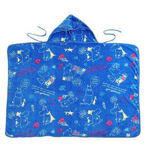 금홍팬시 무민 망토 담요 블루