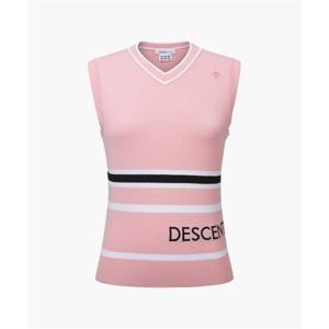 데상트 GOLF 여성 V넥 니트 베스트 (DP12WFKV21) DP12WFKV21_LPKG 279932