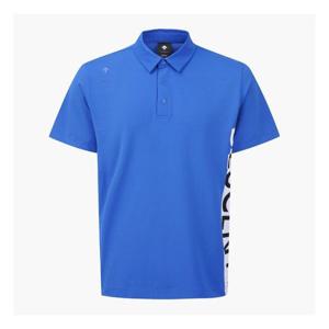 데상트 GOLF 남성 원포인트 반팔 티셔츠 (DQ12MFTS32) DQ12MFTS32_BLUG 279403