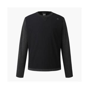 데상트 GOLF 남성 프로 우븐 리드 스웨터 (DP41MFKPO7) DP41MFKPO7_BLKG 279630