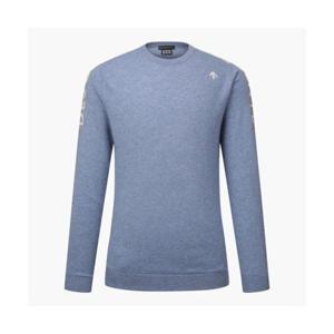 데상트 GOLF 남성 캐시혼방 라운드 스웨터 (DP31MFKP96) DP31MFKP96_LBLG 279662