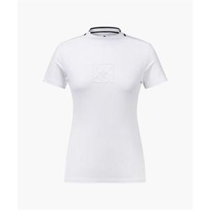 데상트 GOLF 여성 골지 하이넥 반팔티셔츠 (DP22WFTS61) DP22WFTS61_BWTG 280154