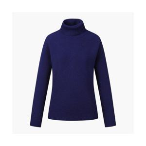 데상트 GOLF 여성 믹스 조직 하이넥 니트 DO41WFKPO1 280077