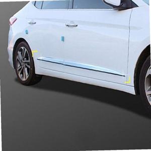 아반떼AD 사이드 스커트 크롬 몰딩 언더라인 튜닝몰딩 자동차인테리어용품