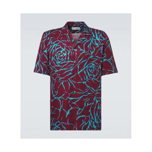 드리스반노튼 프린트 볼링 셔츠 P01135292