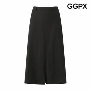[GGPX] A라인 슬릿 밴딩 무지 스커트 (GQ1SK008F)