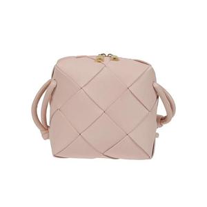 보테가베네타 여성 연핑크 스몰 지퍼 크로스백 701915 VCQC26917