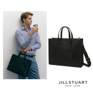 [질스튜어트][노트북수납] 루크 블랙 소가죽 토트백 JUBA6E630BK