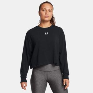 언더아머긴팔티 LQK 1389282-001 여성 UA 라이벌 박시 긴팔