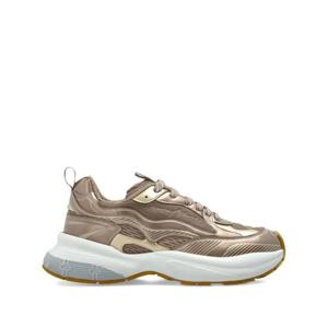 엠포리오 아르마니 여성 메탈릭 플랫폼 스니커즈 EW003056 AF19766M6203