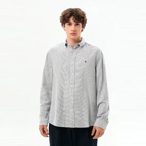 [공식][타미힐피거] [Regular fit] 도비 스트럭쳐 셔츠 (T12G0WSH012MT1DBZ)