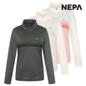 [택가119,000원] 네파 여성 헥사곤 긴팔 집업티셔츠 7J45408