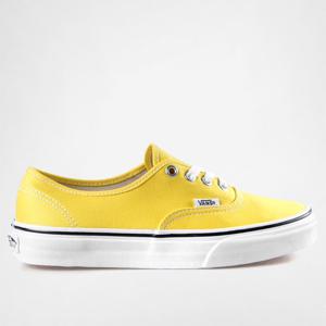 반스 어센틱 신발 스니커즈 남여공용 형광옐로우 0NJV5KV