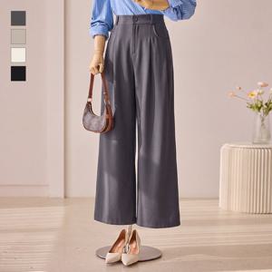 [커스텀에이블] 둥근포켓 주름 밴딩팬츠_T2602PT005A