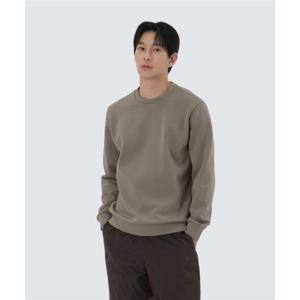 스노우피크 SNOWPEAK APPAREL 써밋그리드 맨투맨 (S25WMTHT30) Tan Gray S25WMTHT30TG 337644