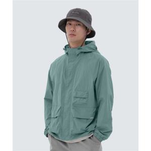 스노우피크 SNOWPEAK APPAREL 타슬란 우븐 유틸리티 바람막이 Royal Mint (S24MMLWB56) S24MMLWB56RM 338365