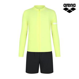 아레나공식 딜런 레저 집업 래쉬가드 세트 A3BM1PC02LIM