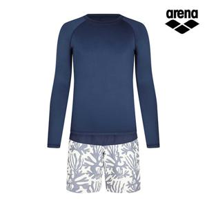 아레나공식 미스틱 레저 래쉬가드 세트 A3BM1PC01NVY
