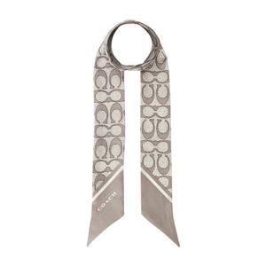 코치 시그니처 여성 실크 스키니 스카프 C2783 C2J