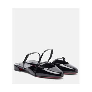 크리스찬루부탱 Jane Nina 페이턴트 레더 뮬 P01145315