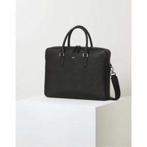 [헤지스]HJBA6E601BK_남성 블랙 단색 소가죽 서류가방