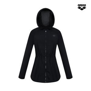 아레나 코어 집업 롱커버업 A6BL1QR42 BLK