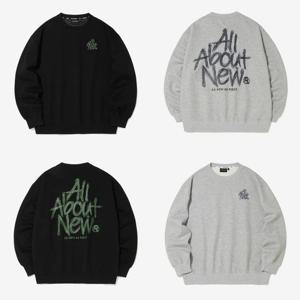 [인터크루]유니)핸드드로잉로고변형맨투맨 NA1TM03A