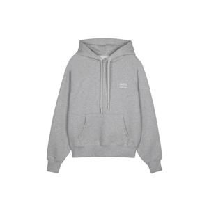 아미 남녀공용 코튼 후드티셔츠 그레이 USW224-747-0951
