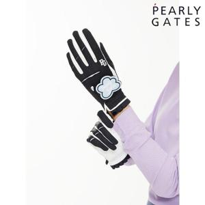 파리게이츠 (521E1GV001) 여성 스마일&플로럴 벨크로 양손 장갑