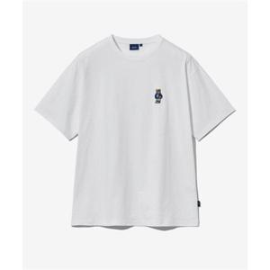 예일 YALE 엠브로이더리 유니버시티 댄 반팔티셔츠 화이트 YD01SS1015WH YEM8SS301AWH 371670