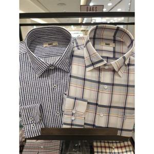 닥스 2026 긴소매 일반핏 구김없는 써커남방 2종택1