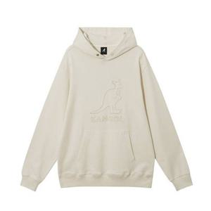 캉골 메가 로고 후디 5162 아이보리 380620