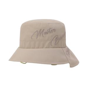 [마스터바니] 여성 위빙 자수 로고 언발란스 버킷햇 421F1CP107_BG